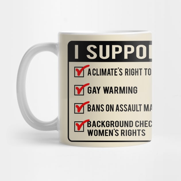 I Support List by Alema Art